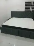 Queen Size Bed and Mattress - Brand New - 1