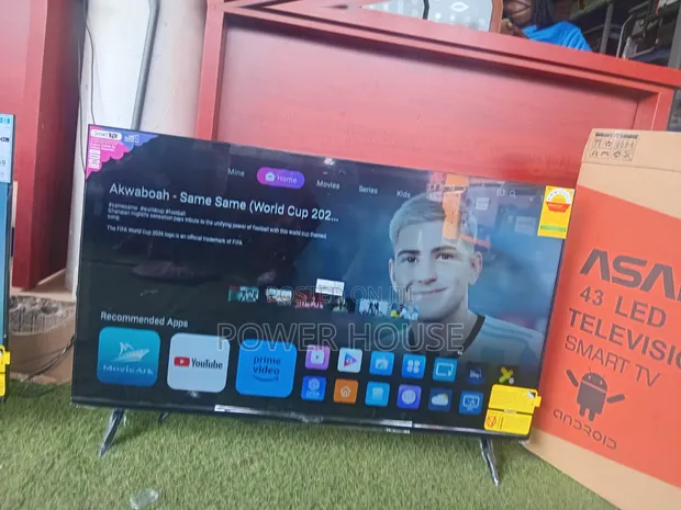 Asano 43 Inch Smart TV - 1080p FullHD - 1