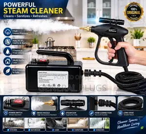 Powerful High-Temperature Steam Cleaner for Cars, AC, Kitchen