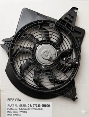 Hyundai Radiator Electric Cooling Fan (12V 180W)