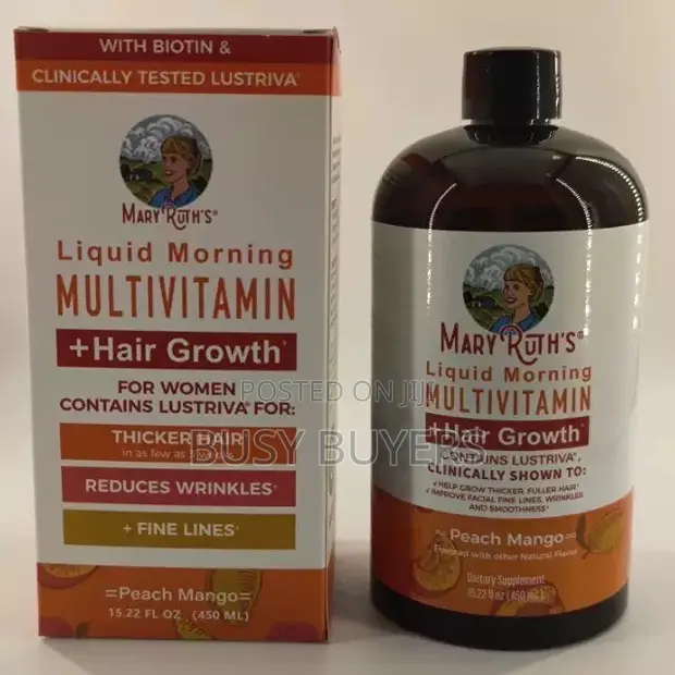 Mary Ruth's Liquid Morning Multivitamin + Hair Growth - 1