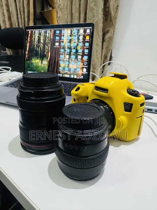 Canon 6D DSLR Camera with 24-105mm and 85mm Lenses - 1