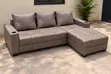 Used L-Shaped Sofa - Taupe/Brown - 2