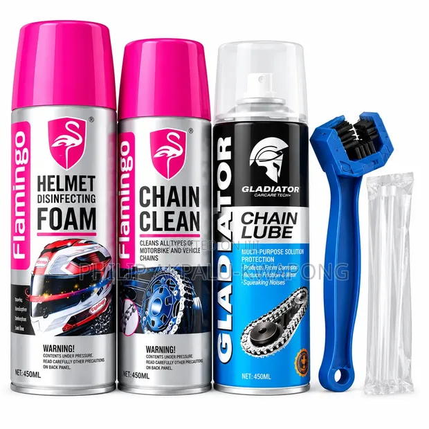 Motorbike Deep Clean & Lubrication Pack - 1