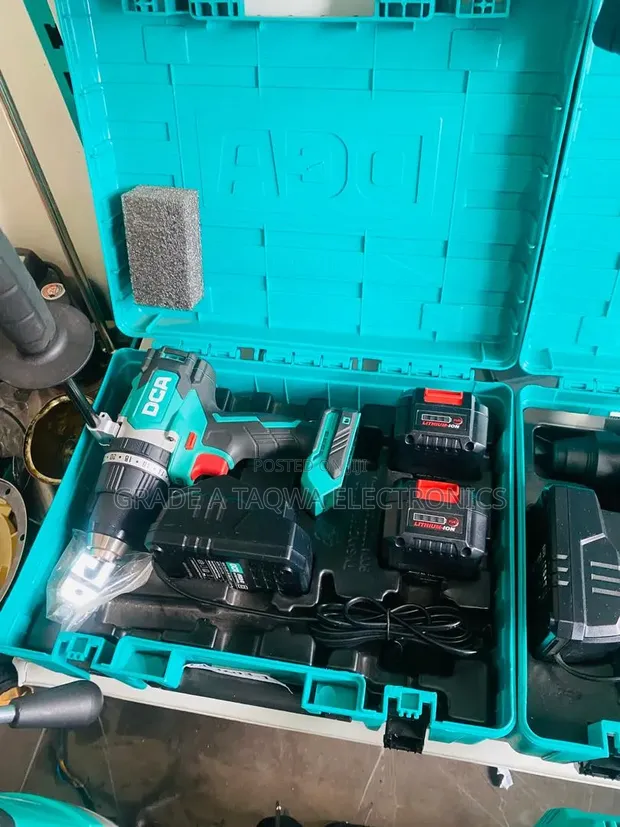 DCA ADJZ03-13 Cordless Brushless Driver / Hammer Drill - 1