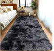 New Grey Fluffy Area Rug (160x60cm) - 1