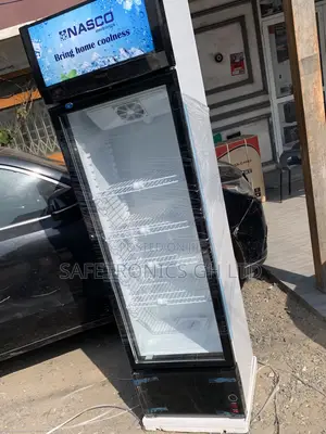 Nasco 298L Display Fridge - Sleek Glass Door