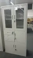 Office Cabinet / Locker with Glass Doors - 2