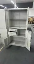 Office Cabinet / Locker with Glass Doors - 4