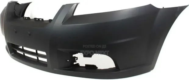 Chevrolet Aveo 2007-2011 Front Bumper - Black - 1