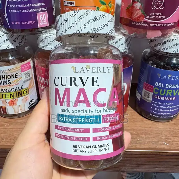 Curve Maca Extra Strength 3000mg for Hips - 1