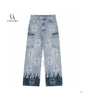 A&D Black Wool Jeans - Size L