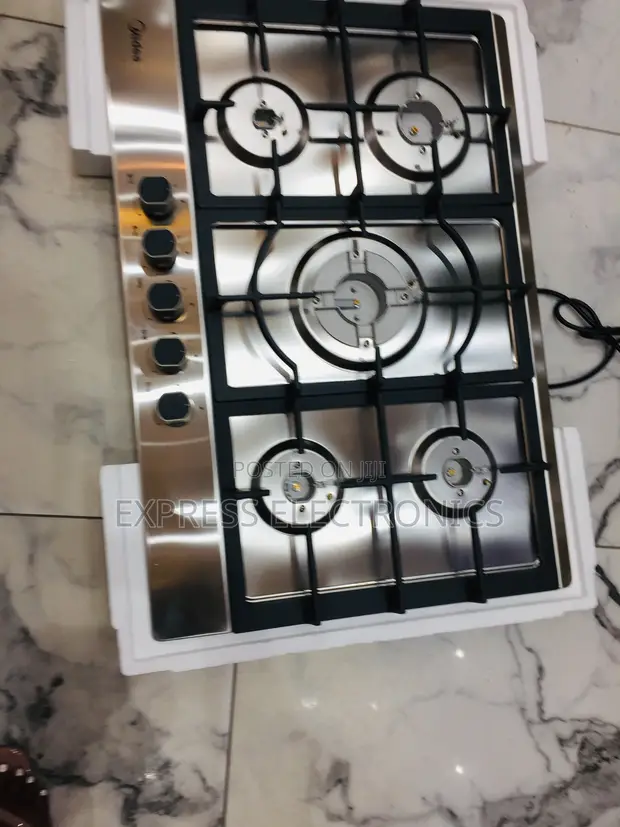 Kenwood 90cm 5-Gas Built-in Burner Hob - 1