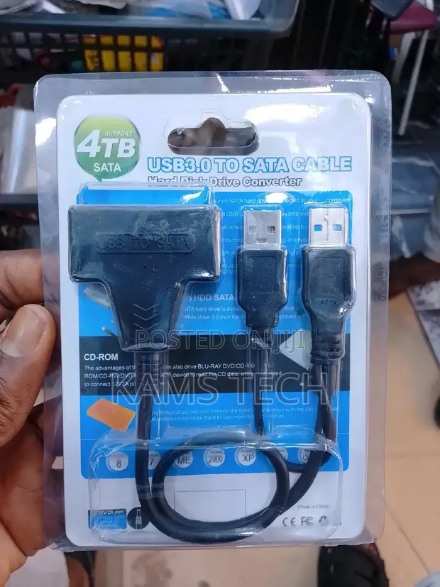 USB 3.0 to SATA Cable Converter - 1