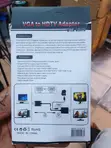 VGA to HDMI Adapter with Audio - Full HD 1080p - 2