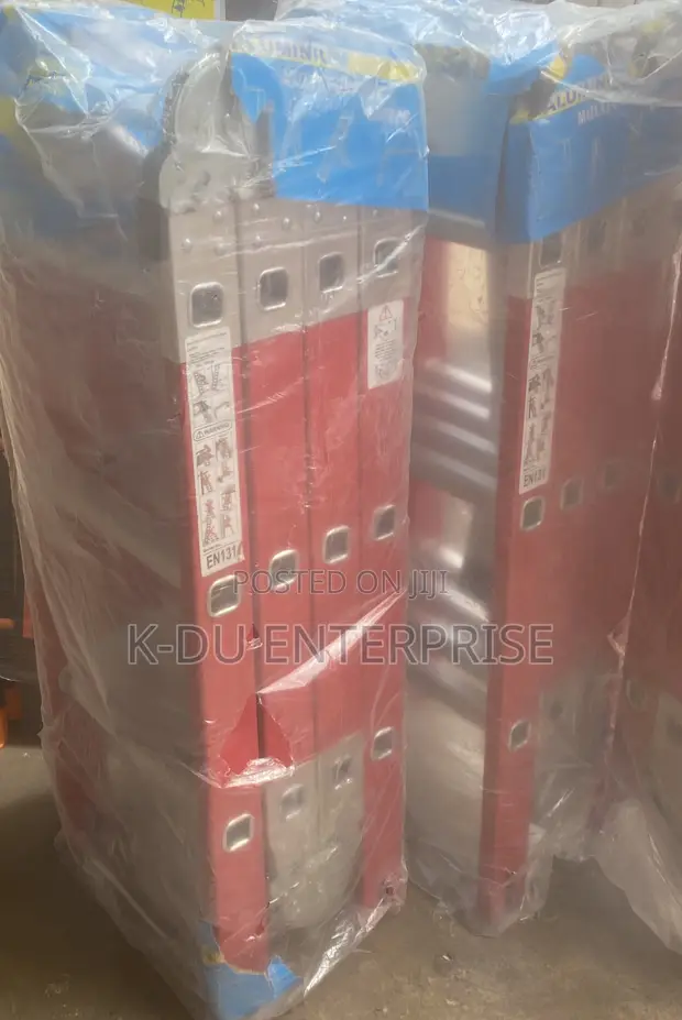 Multipurpose Fiberglass Ladder 4x3 - 1