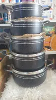 5-Piece Non-Stick Granite Cookware Set - 4