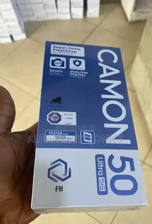 New Tecno Camon 50 Ultra 512GB Black