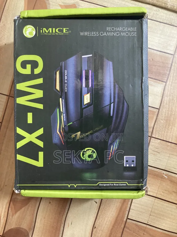 iMICE GW-X7 Rechargeable Wireless Mouse - 1