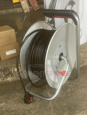 Extension Cable Reel, 1.5mm, 50m, 3-Pin Sockets