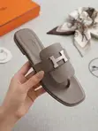 Premium Quality Hermès Galerie Suede Sandals - 4