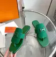 Premium Quality Hermès Galerie Suede Sandals - 5