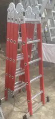 Multipurpose 20ft Fiberglass Ladder (20 Steps) - 1