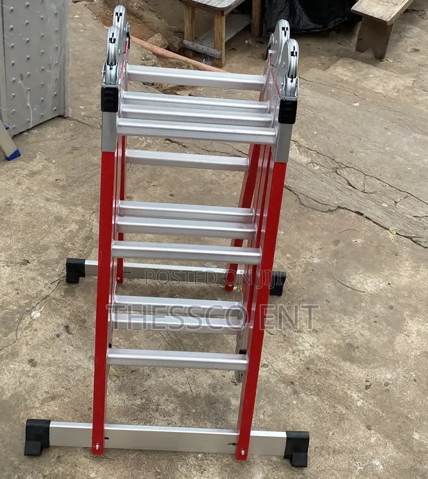 3x4 Fiberglass Multipurpose Ladder - 1