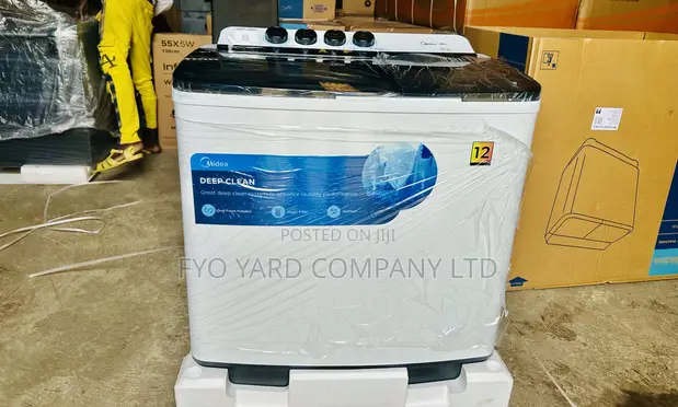 Fast Performing Midea 12KG Twin Tub Semi Auto Washing Machine - 1