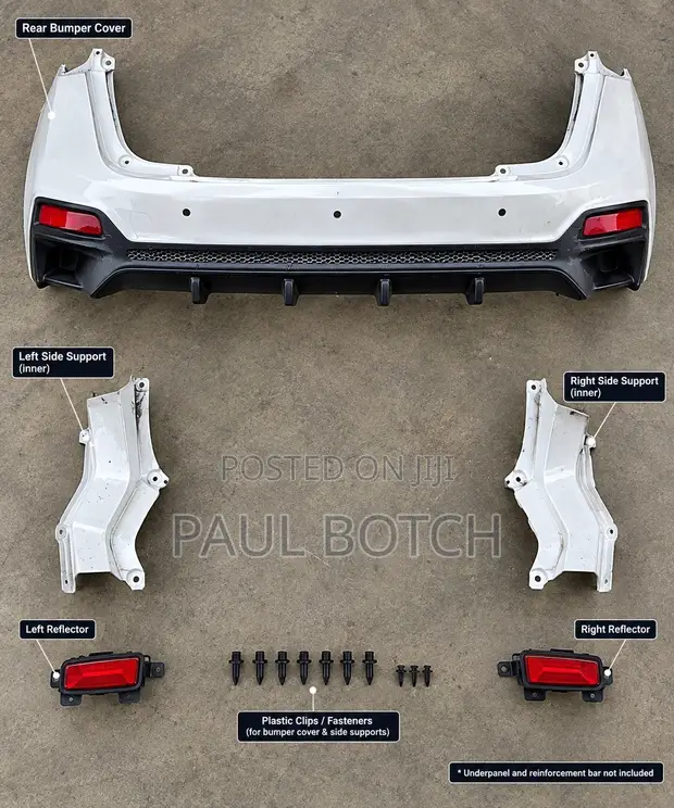 2019-2023 Acura RDX Rear Bumper - 1