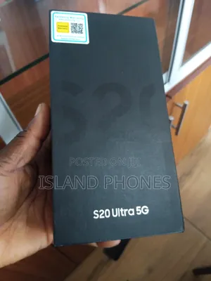 New Samsung Galaxy S20 Ultra 128GB Black