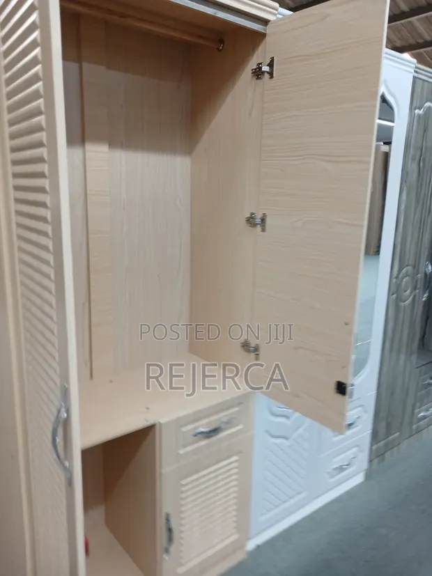Brand New 2-Door Wooden Wardrobe - 1