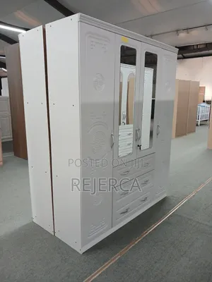 4 Door Wooden Wardrobe - Brand New