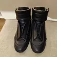Maison Margiela Future Sneakers (Black Leather) - 2