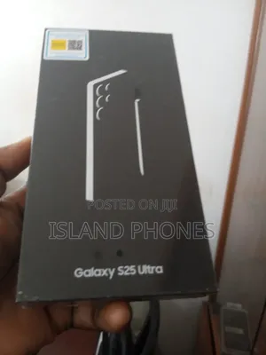 New Samsung Galaxy S25 Ultra 256GB Black