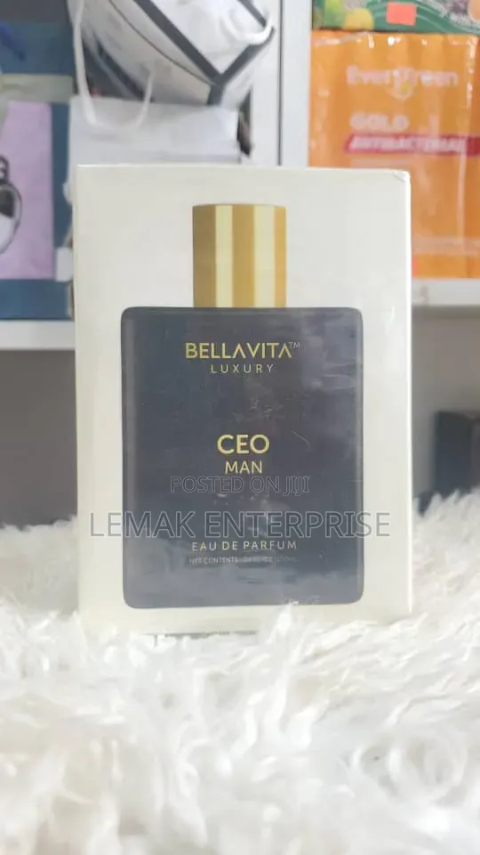 Bella Vita Luxury CEO Man Eau de Parfum, 100ml Woody Citrus Fragrance - 1