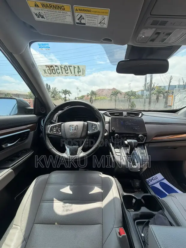 2019 Honda CR-V EX-L AWD SUV - Gray - 1