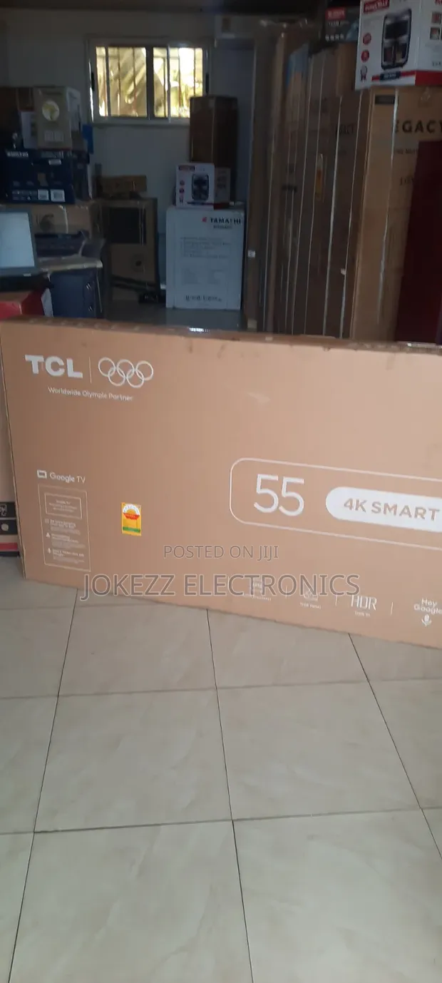 TCL 55" 4K Smart TV with Google TV - 1