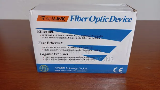 Gigabit Fiber Media Converter 10/100/1000 - 1