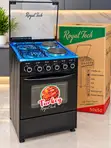Royal Tech 50x50 Cooker: 2 Gas + 2 Electric Burners - 2