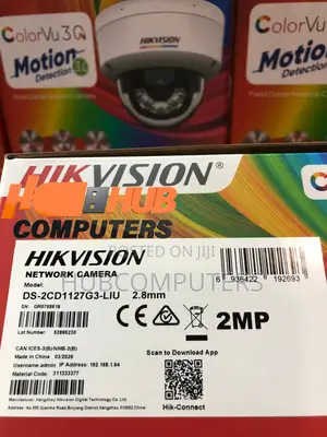 Hikvision DS-2CD1127G3-LIU 2MP ColorVu Dome IP Camera
