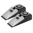 Portable Door Stop Alarm (2-Pack) - 120-125dB Anti-Theft Security - 2
