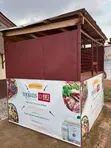 Used Metal Food Kiosk for Sale - 3