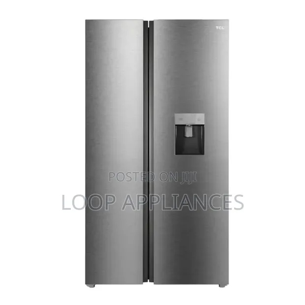 New 433 Litres TCL Side by Side Refrigerator P575SBGWD - 1