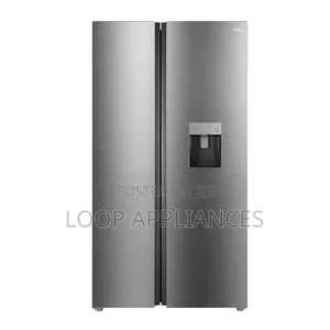 New 433 Litres TCL Side by Side Refrigerator P575SBGWD