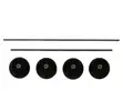 Yamaha MT-07 Front & Rear Axle Slider Set (2014-2024) - 1