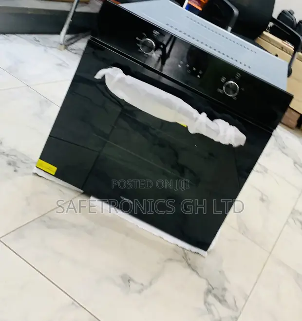 Kenwood 100L Black Electric Built-in Oven - 1