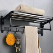 SCOTT Foldable Towel Rack - Brand New - 1