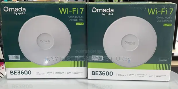 TP-Link Omada EAP723 BE5000 Wi-Fi 7 Wireless Access Point - 1