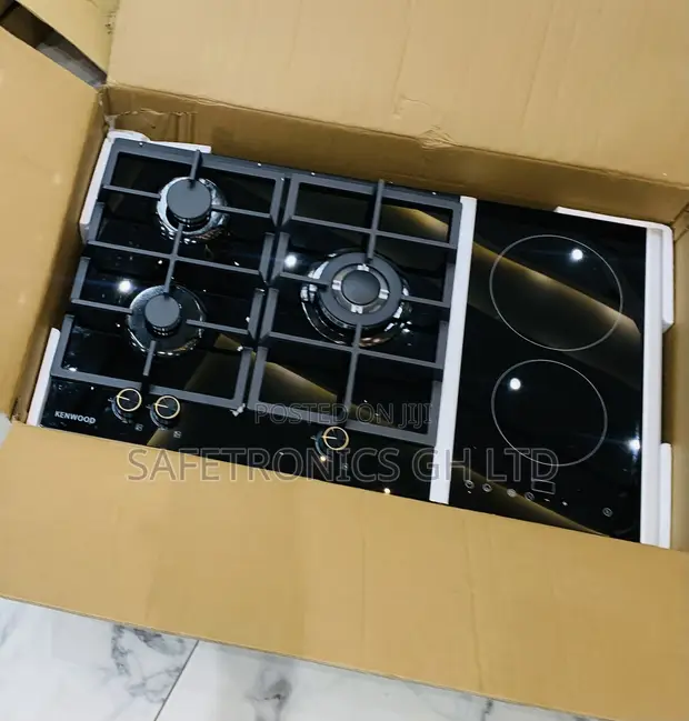 Kenwood 60cm Inbuilt Hob: 3 Gas + 2 Electric - 1